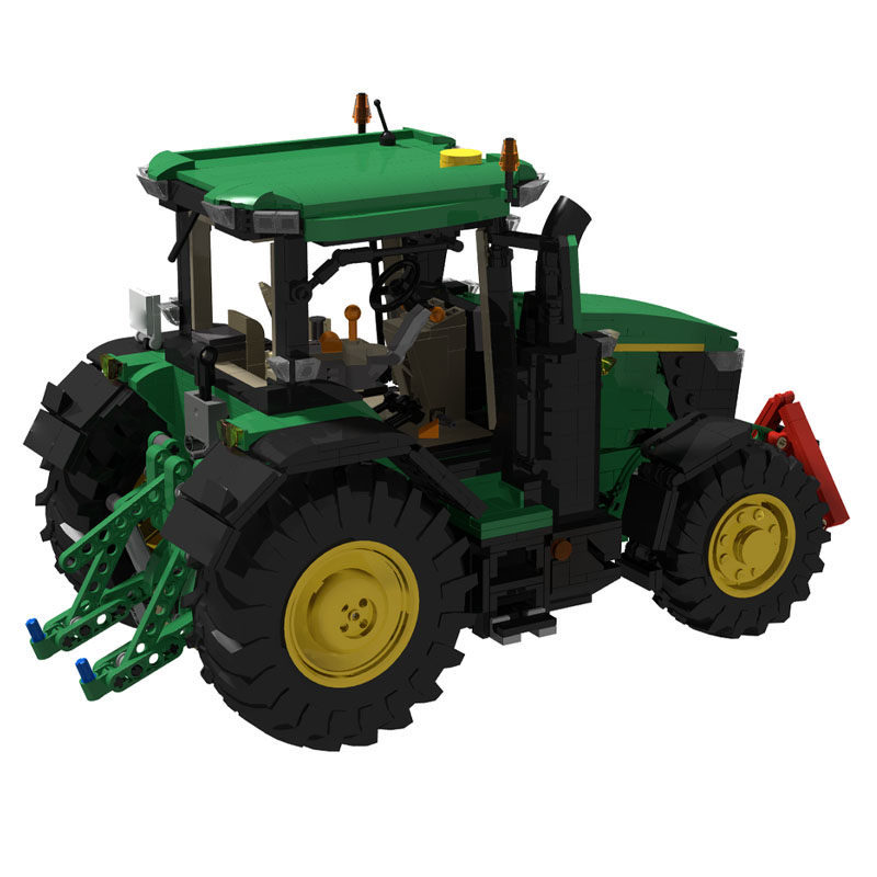 Urban Farming Building - MOC-231420 Urban Farm Agricultural Tractor Building