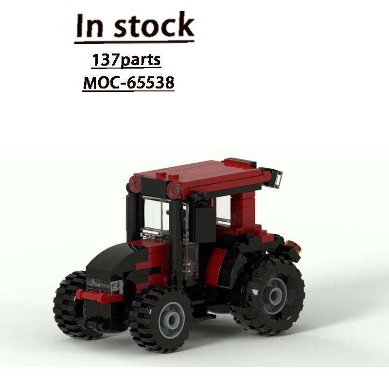 Urban Farming Building - MOC-65538 Urban Farm Agricultural Retro Tractor
