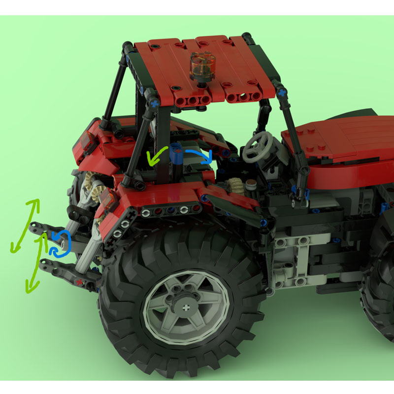 MOC-263208 New Urban Farm Red  - Urban Farming Building 评论和价格